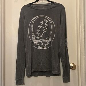 LIFE Clothing Co. Gray Grateful Dead Steely Longsleeve Medium